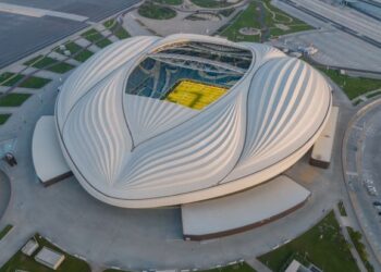 QATAR bina stadium al-Janoub di Doha untuk Piala Dunia 2022 - AFP