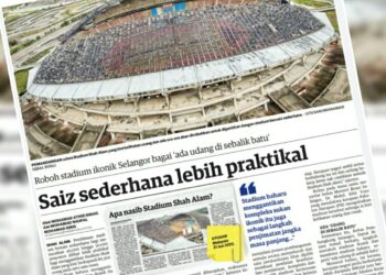 KERATAN laporan Utusan Malaysia.