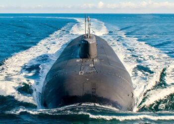 KAPAL selam K-329 Belgorod merupakan ‘permata hati’ terbaharu buat pasukan tentera Russia dalam mengukuhkan sistem pertahanannya. - AGENSI