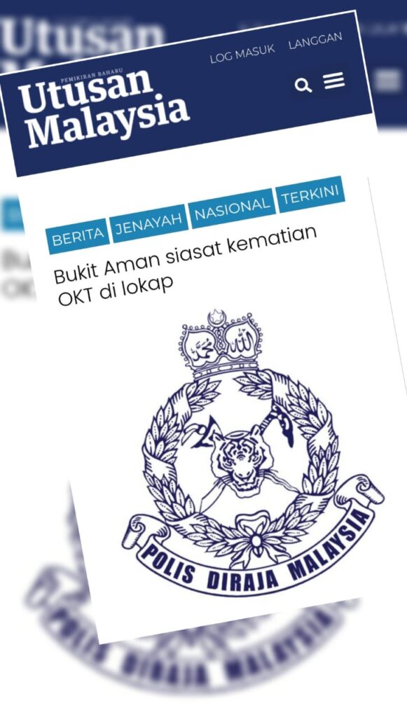 OKT mati: Polis tunggu pandangan timbalan pendakwa raya