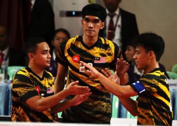 TRIO yang diketuai Syahir Rosdi berpeluang meraih pingat emas di Piala Raja Thai.