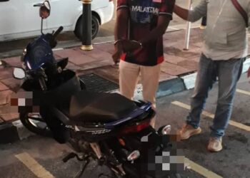SUSPEK utama berusia 40-an dipercayai menyamun kedai emas di Jalan Tuanku Abdul Rahman ditahan polis di Taiping, Perak, awal pagi tadi.