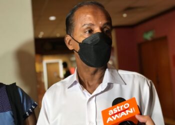 M. KULASEGARAN dalam sidang akhbar di Ipoh, Perak,  hari ini. - UTUSAN/LIYANA RAMLI