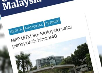 KERATAN laporan Utusan Malaysia.