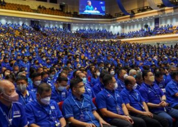 KONVENSYEN Sambutan Ulang Tahun Barisan Nasional Ke-48 di WTC Kuala Lumpur, semalam.