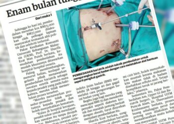 KERATAN laporan Utusan Malaysia.