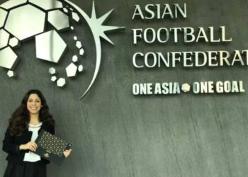 SOLEEN juga Ahli Jawatankuasa Bola Sepak Wanita AFC sejak 2019. - IHSAN SOLEEN ZOU'BI