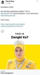 This is dengki ke