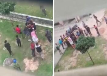 GAMBAR dan video tular di media sosial melibatkan pergaduhan dua kumpulan keluarga di PPR Kempas di Johor Bahru, Johor.
