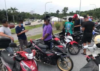 tahan mat motosikal