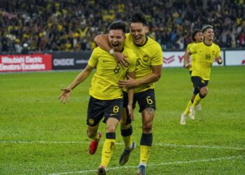 STUART Wilkin antara pemain Harimau Malaya yang mempamerkan aksi terbaik di Qatar.