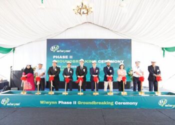 WIWYNN Corporation melabur sebanyak RM500 juta untuk kilang penyepaduan rak dan kilang papan litar bercetak (PCB) di Senai, Johor.