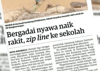 KERATAN laporan Utusan Malaysia.